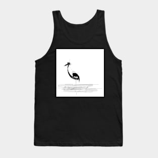 Bird sketch Tank Top